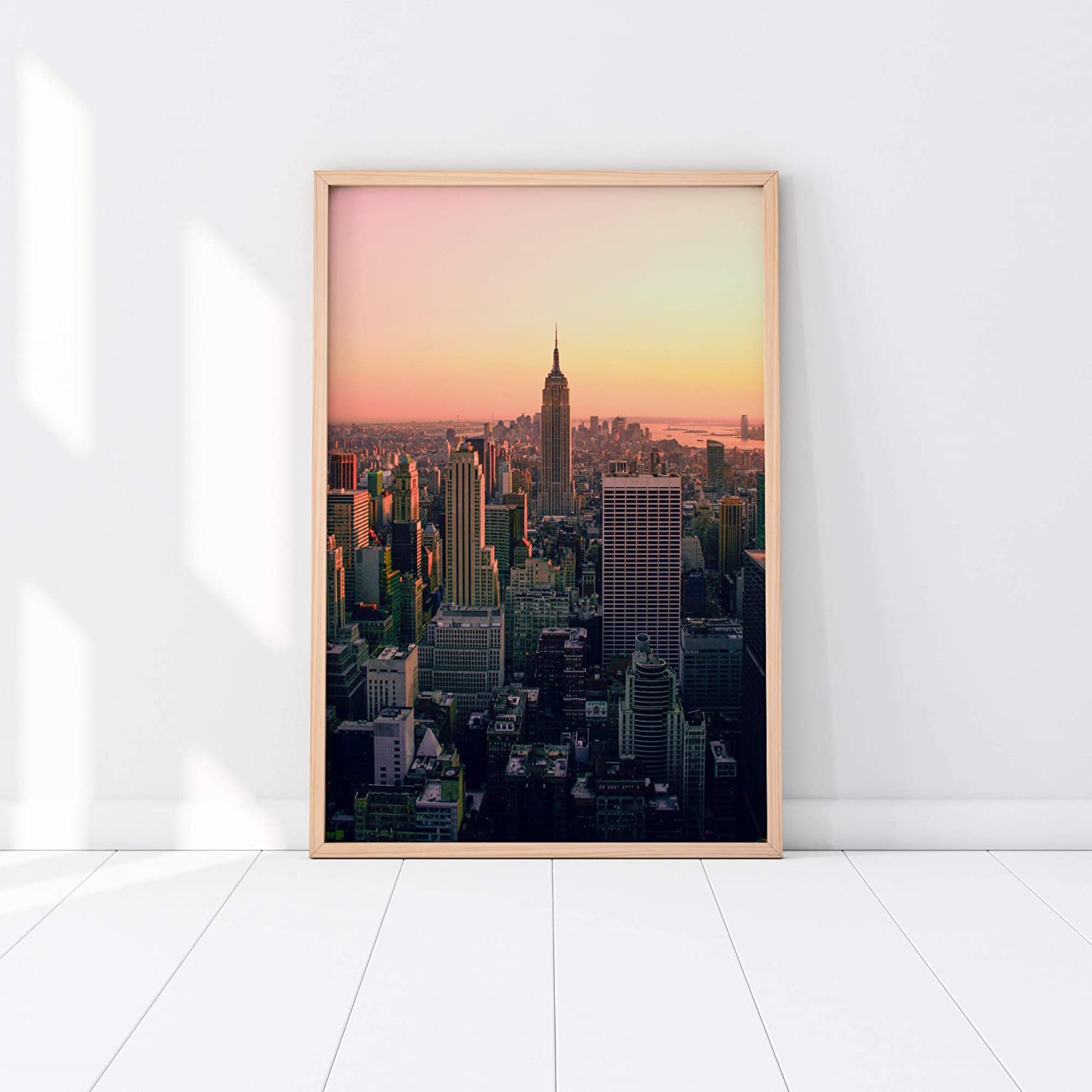 Golden Posters Foto Poster New York Poster Skyline – (70x50cm)
