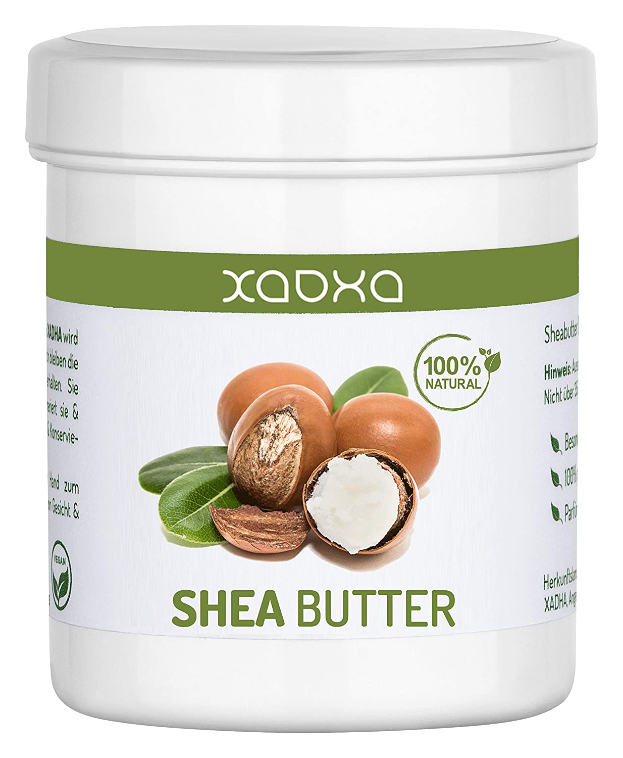 Sheabutter BIO unraffiniert kaltgepresst, 100% Natur & vegan, 250 Gramm