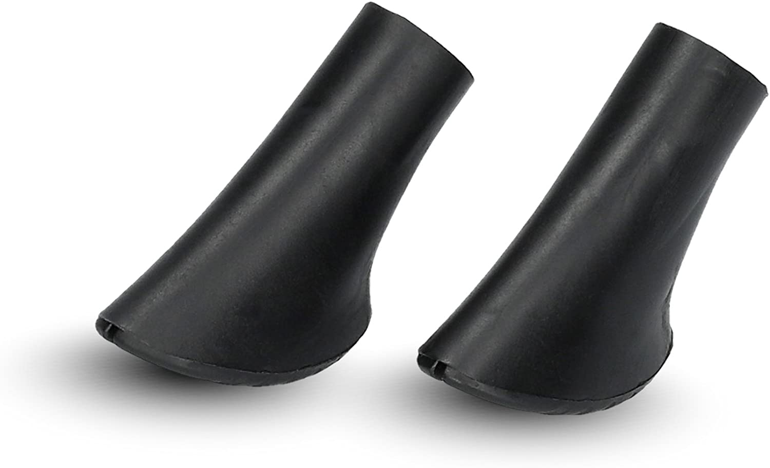 12 Nordic Walking Pads für Asphalt oder Gelände von Nordicberry – 6 Paar Gummipuffer passend für alle gängigen Nordic Walking-Stöcke