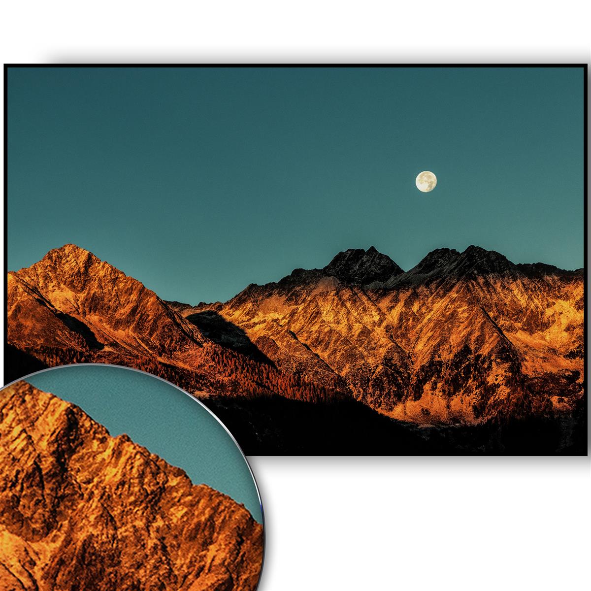 Verschiedene Poster – Wandbild – Wanddeko – Kunstdruck (70 x 50 cm) (Sunset)