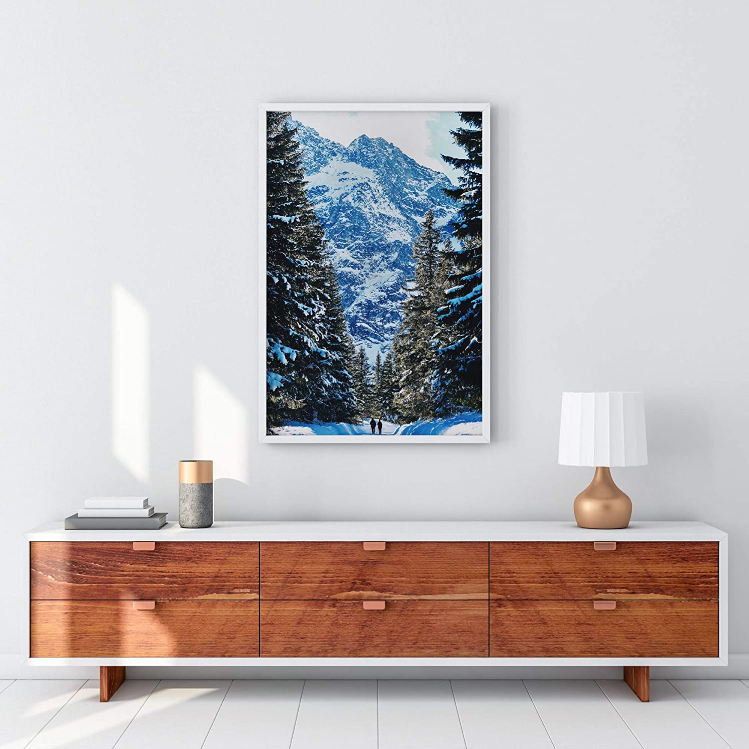 Golden Posters Foto Poster Alpen (70x50cm)