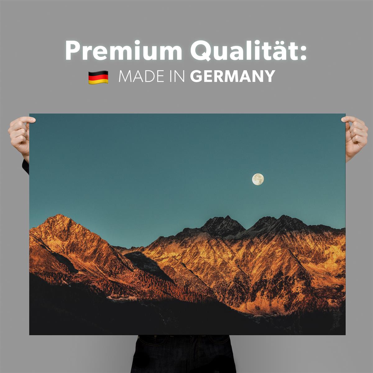 Verschiedene Poster – Wandbild – Wanddeko – Kunstdruck (70 x 50 cm) (Sunset)