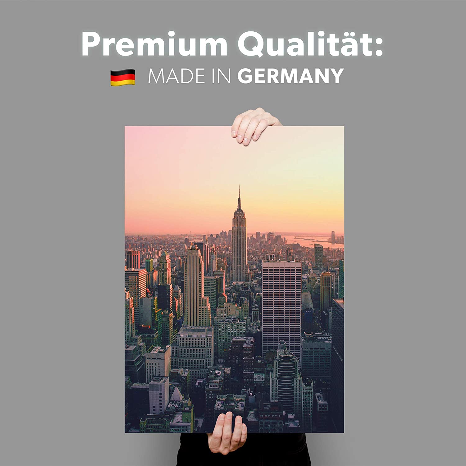 Golden Posters Foto Poster New York Poster Skyline – (70x50cm)