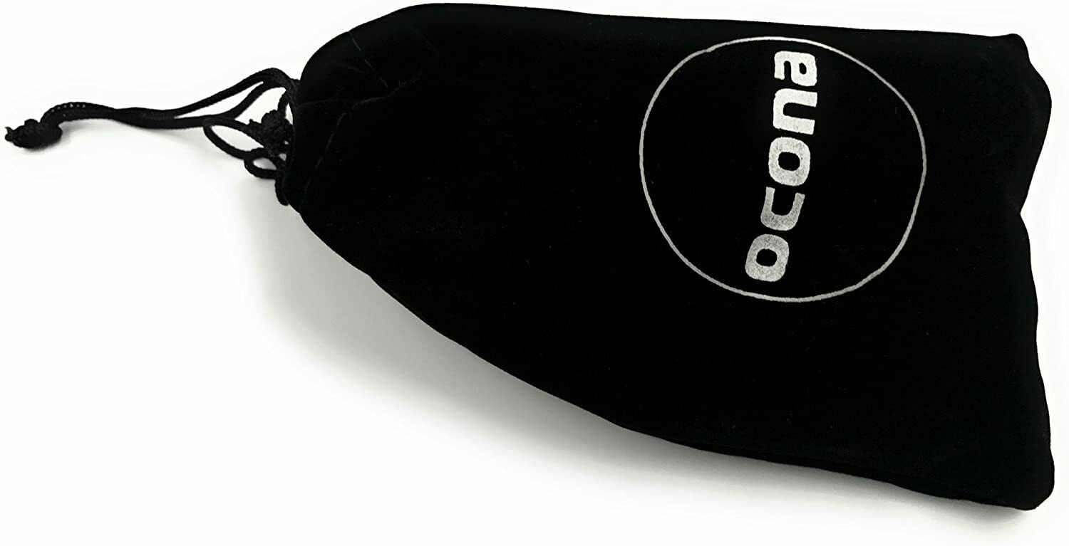 ocona Whisky Steine, wiederverwendbare Eiswürfel mit Eiszange, Speckstein 12Stüc