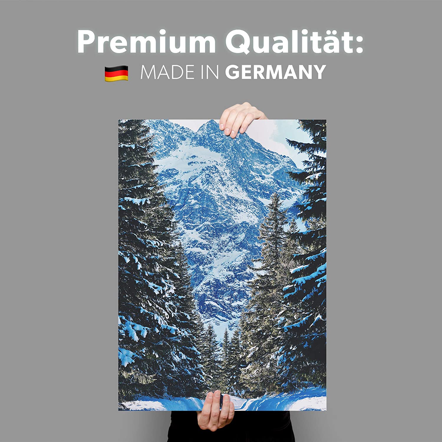Golden Posters Foto Poster Alpen (70x50cm)