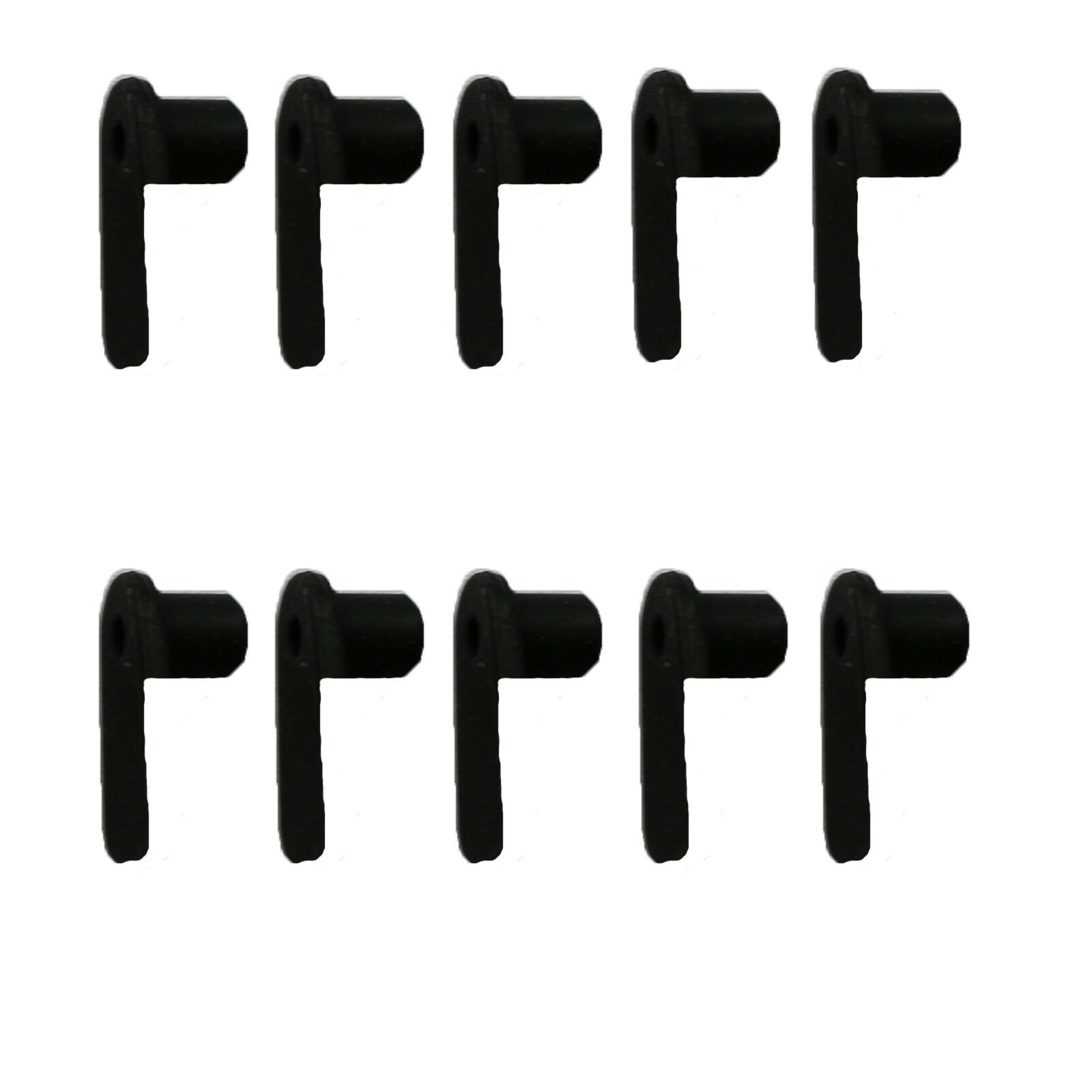 Verschlußstopfen Gummistöpsel für Canon HP Epson Brother Schwarz 10-teilig 4mm